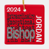 Ornement En Céramique Mgr Extraordinaire CUSTOM (Devant)