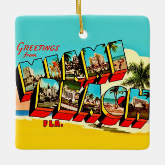 Ornement En Céramique Miami Beach