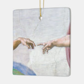 Ornement En Céramique Michelangelo - Création d'Adam Isolé (Gauche)