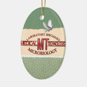 ORNEMENT EN CÉRAMIQUE MICROBIOLOGIE TECH MÉDICALE DE LA TA DE (Gauche)