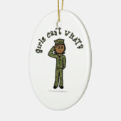 Ornement En Céramique Militaire - Sombre (Gauche)