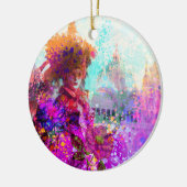 Ornement en céramique Mirage vénitien (Gauche)