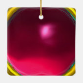 Ornement En Céramique MIRANDOLINA / Masques de Carnaval vénitien (Dos)