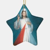 Ornement En Céramique miséricorde divine (Gauche)