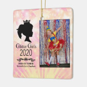 Ornement En Céramique Miss Octobre 2020 Arbre de Noël (Gauche)