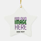 ORNEMENT EN CÉRAMIQUE MODÈLE DE TEXTE D'IMAGE BLANCHE SIMPLE MODERNE (Dos)