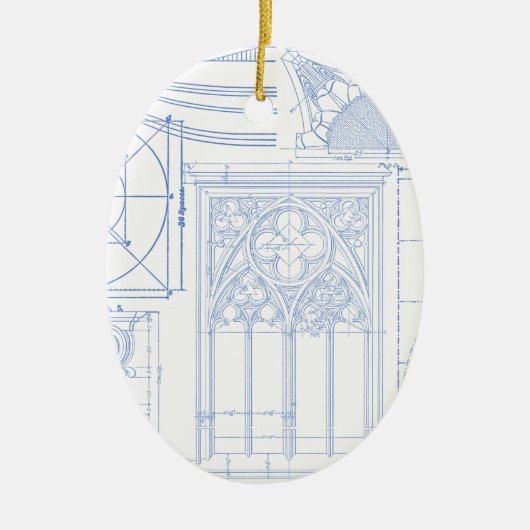 Ornement En Céramique Modèles architecturaux (Devant)