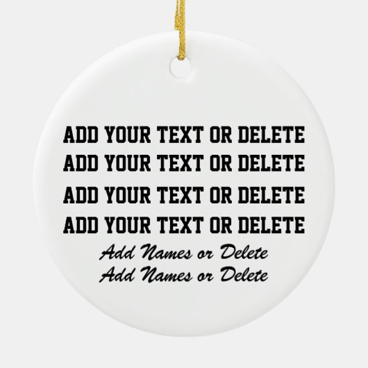 Ornement En Céramique MON FAV ! Football Père Noël - SRF (Dos)