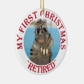 Ornement En Céramique Mon premier Noël retraité (Droite)