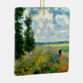Ornement En Céramique Monet - Champ de pavot, Argenteuil (Droite)