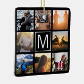 Ornement En Céramique Monogramme 8 Frame LGN (Droite)