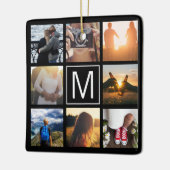 Ornement En Céramique Monogramme 8 Frame LGN (Gauche)