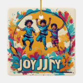 Ornement En Céramique #monogramOrnament (Dos)