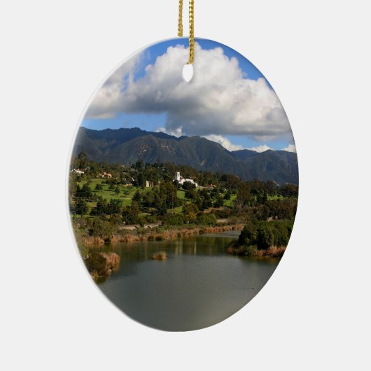 Ornement En Céramique Montecito (Droite)