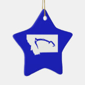 Ornement En Céramique Montée de glace Montana (Droite)