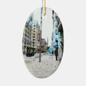 Ornement En Céramique Montréal 8343a (Droite)