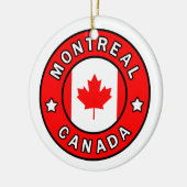 Ornement En Céramique Montréal Canada (Gauche)