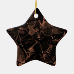 Ornement En Céramique motif Abstrait