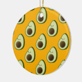 Ornement En Céramique Motif Avocado (Gauche)