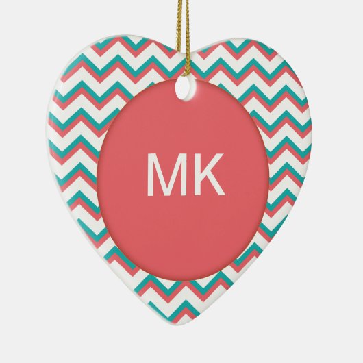 Ornement En Céramique Motif Chevron Sud-Ouest (Droite)