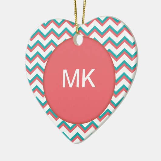 Ornement En Céramique Motif Chevron Sud-Ouest (Gauche)