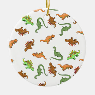 Ornement En Céramique Motif de dinosaure mignon