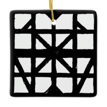 Motif de la Maison à colombage noir et blanc allem