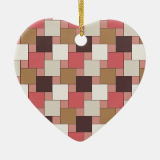 Ornement En Céramique Motif de pesage citrouille (Devant)