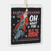 Ornement En Céramique Moto Père Noël avec devis (Droite)