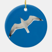 Ornement En Céramique Mouette volante (Dos)