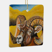 Ornement En Céramique Mouflons d'Amérique (Droite)