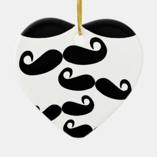 Ornement En Céramique moustache de vol