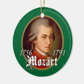 Ornement En Céramique Mozart (Gauche)