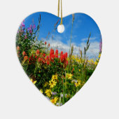 Ornement En Céramique Mt. Fleur sauvage (Droite)