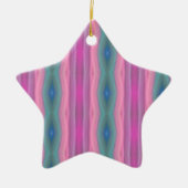 Ornement En Céramique Musique rose (Devant)