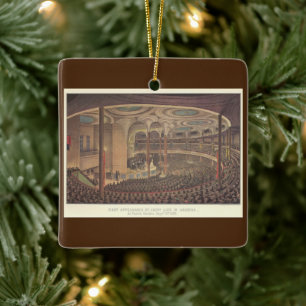 Ornement En Céramique Musique vintage, Jenny Lind, Chanteur d'opéra suéd