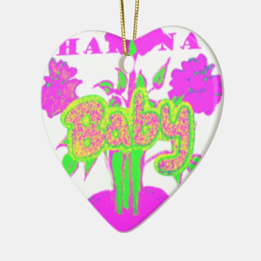 Ornement En Céramique My Baby Hakuna Matata (Gauche)