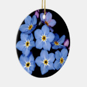 Ornement En Céramique Myosotis (Droite)