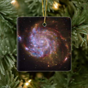 Ornement En Céramique Naissance d'étoiles dans la galaxie du Tourbillon