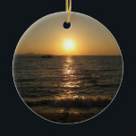 Ornement En Céramique Naklua Beach Sunset .. Pattaya, Chonburi, Thaïland<br><div class="desc">La baie de Naklua se trouve immédiatement au nord de la baie de Pattaya, le cap Rachvate les séparant. Naklua Beach, à l'extrême nord, est la bande principale, avec la plus petite Crescent Moon Beach, puis Palm Beach plus au sud. Derrière, se trouve la plage de Wong Amat, située à...</div>