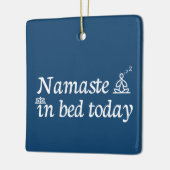 Ornement En Céramique Namaste in Bed (Gauche)