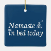 Ornement En Céramique Namaste in Bed (Dos)