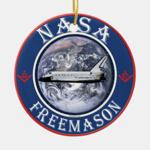 ORNEMENT EN CÉRAMIQUE NASA