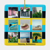 Ornement En Céramique Nassau, Bahamas (Dos)