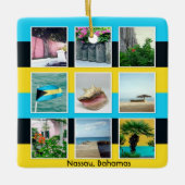 Ornement En Céramique Nassau, Bahamas (Devant)