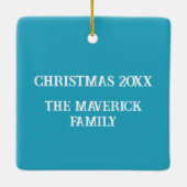 Ornement En Céramique Native American Tribal Inspired Pattern (Dos)