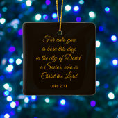 Ornement En Céramique Nativité de Noël Sainte Famille Religieuse