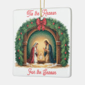 Ornement En Céramique Nativity Ornament (Gauche)