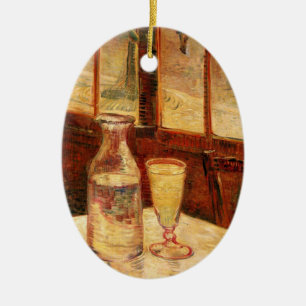 Ornement En Céramique Nature morte avec de l'absinthe de Vincent van Gog