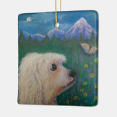 Ornement En Céramique Ne m'oublie pas (Gauche)